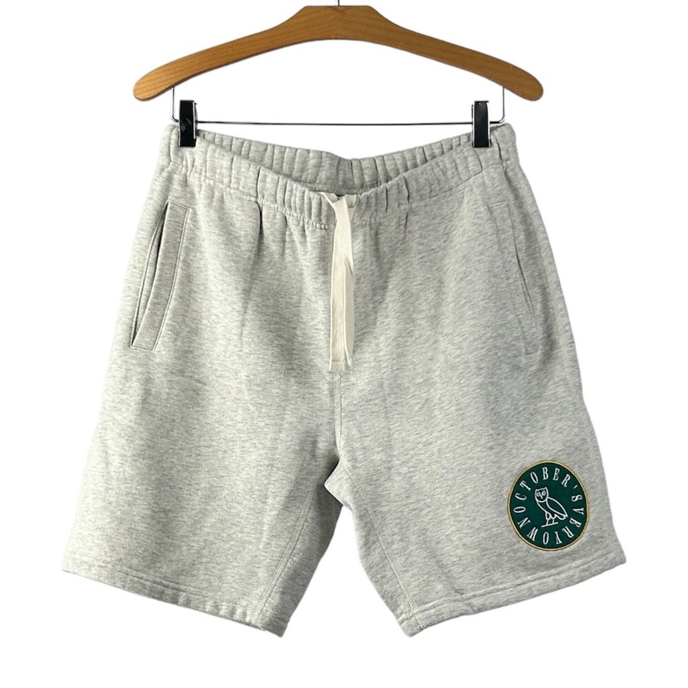 Ovo Grey Fleece Shorts, Size Small (OVO)